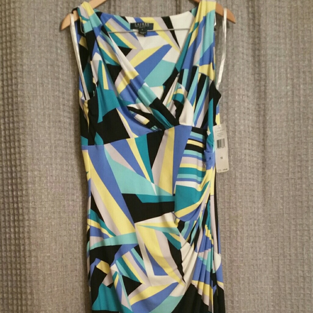 Ralph Lauren multi color dress